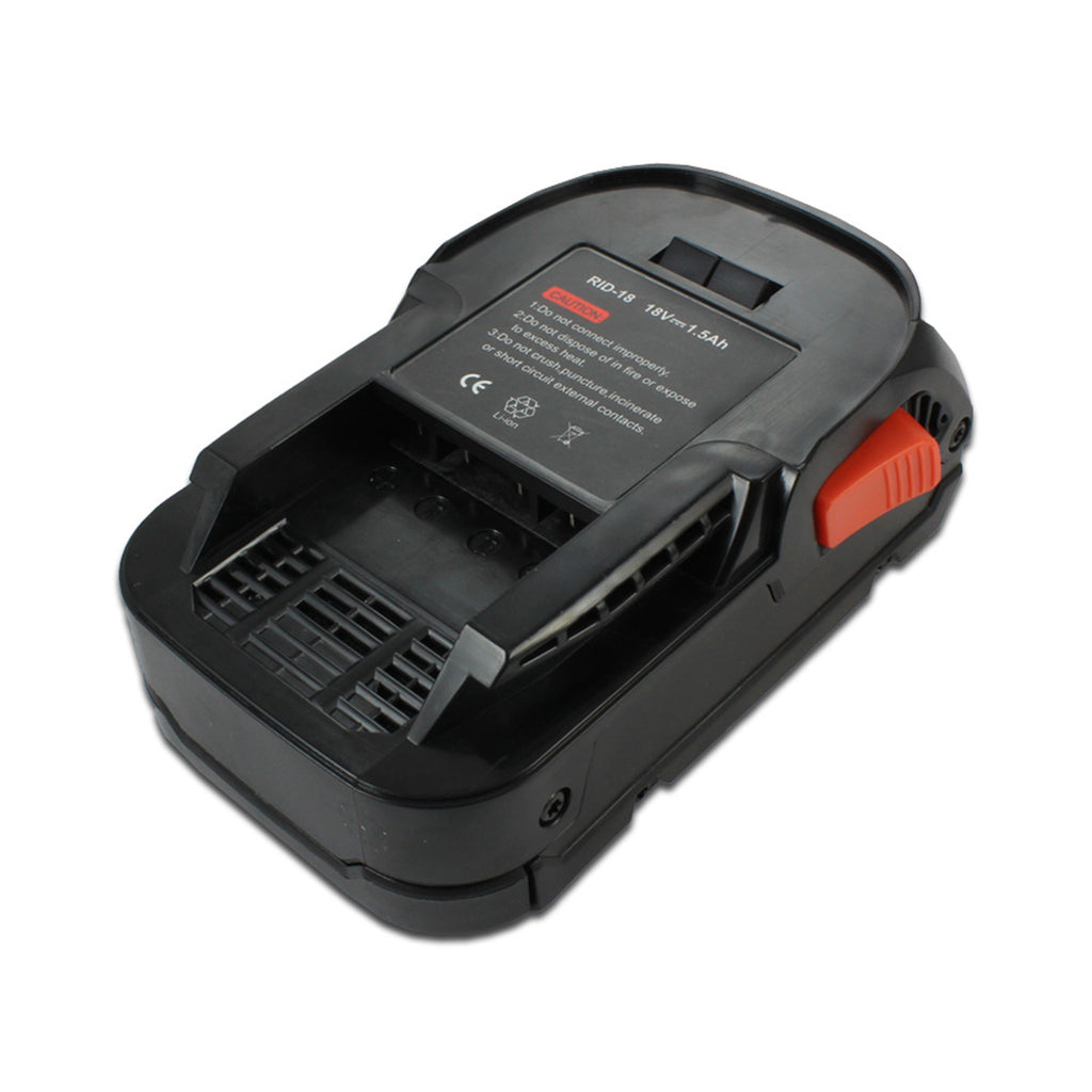 1A Fast Charger + 18V 1.5Ah Lithium-ion Battery
