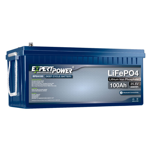 48V 100Ah LiFePO4 Deep Cycle Rechargeable Battery, 2500-7000 Life Cycles &  10-Year lifetime, Built-in BMS