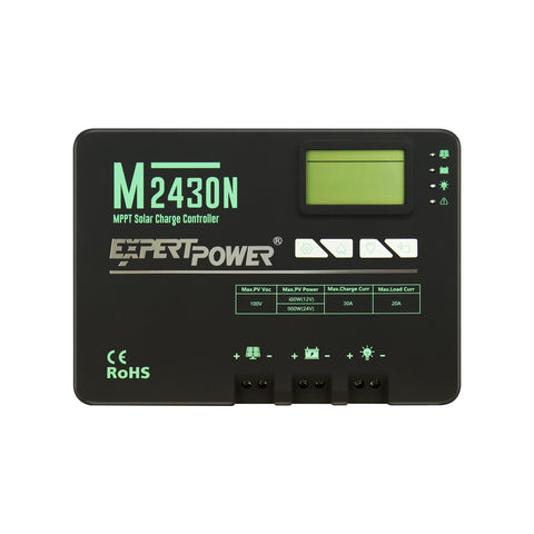 30A MPPT 太阳能充电控制器