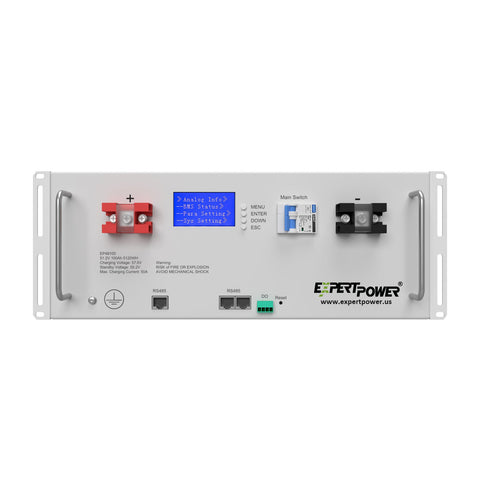 3 X 48V 100Ah LiFePO4 - EP48100 - ExpertPower Direct