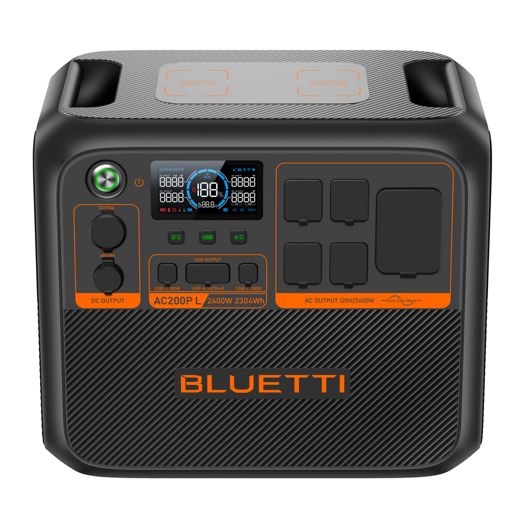 Bluetti Portable Power Station AC200PL 2400W 2304Wh - ExpertPower Direct