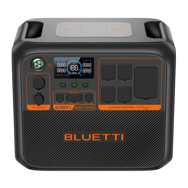 Bluetti Portable Power Station AC200PL 2400W 2304Wh - ExpertPower Direct