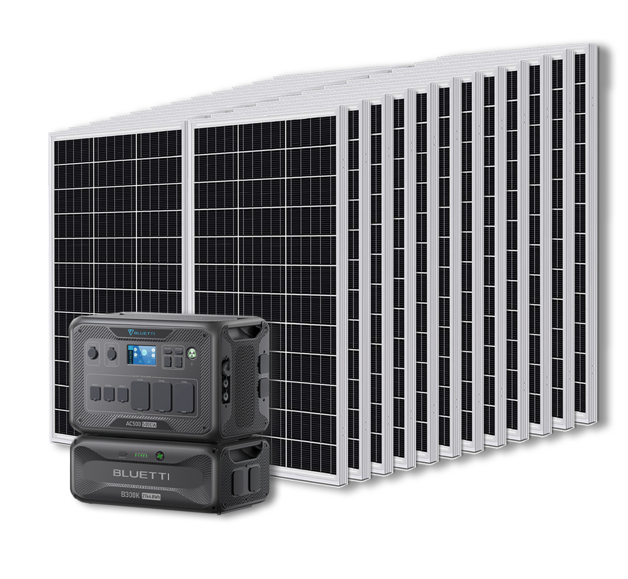 BLUETTI AC500 Portable Power Station +B300K Expansion Battery | Home Battery Backup