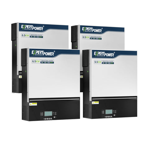 48V 6.5KW Hybrid Solar Inverter - ExpertPower Direct