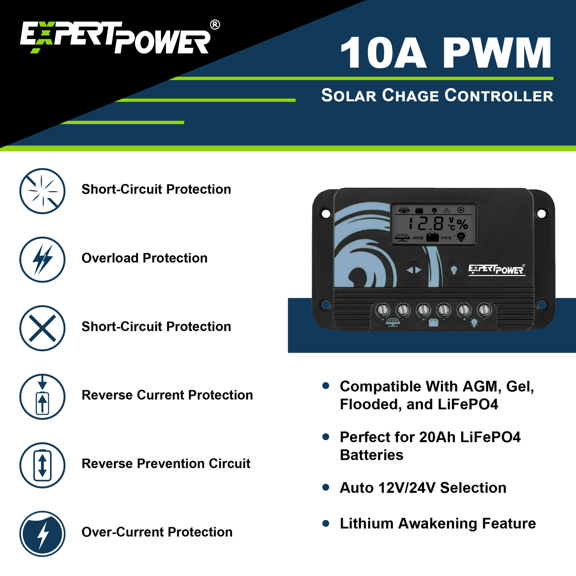 50W - SunPower Flexible | ExpertPower Direct