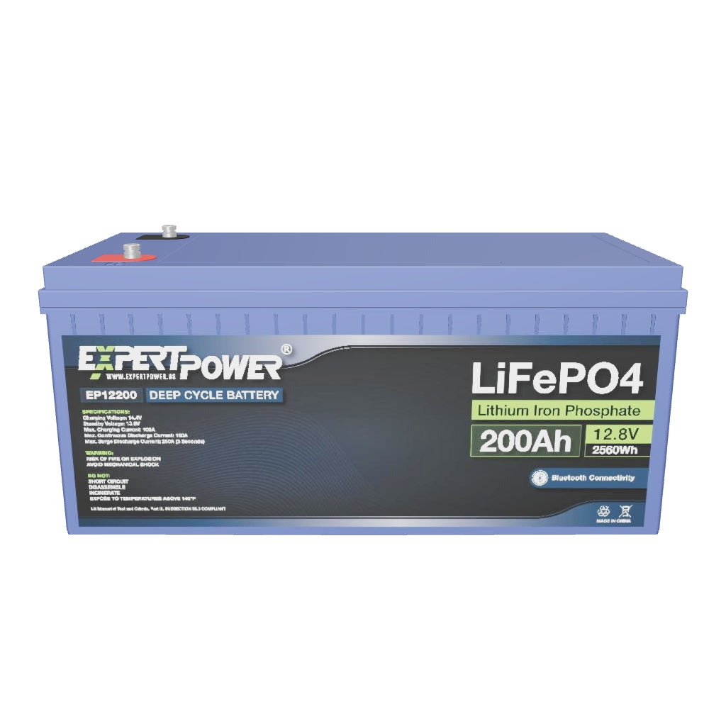 LOSSIGY 12V 200AH Lifepo4 Battery, Deep Cycle Rechargeable Lithium with  BMS, 10 Yrs Lifespan, Prefect for Any Solar System, Best for Replacement  Your