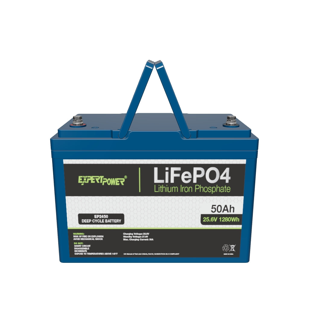 24V 150AH Lithium Iron Phosphate (LiFePO4) Battery + BMS&BLUETOOTH