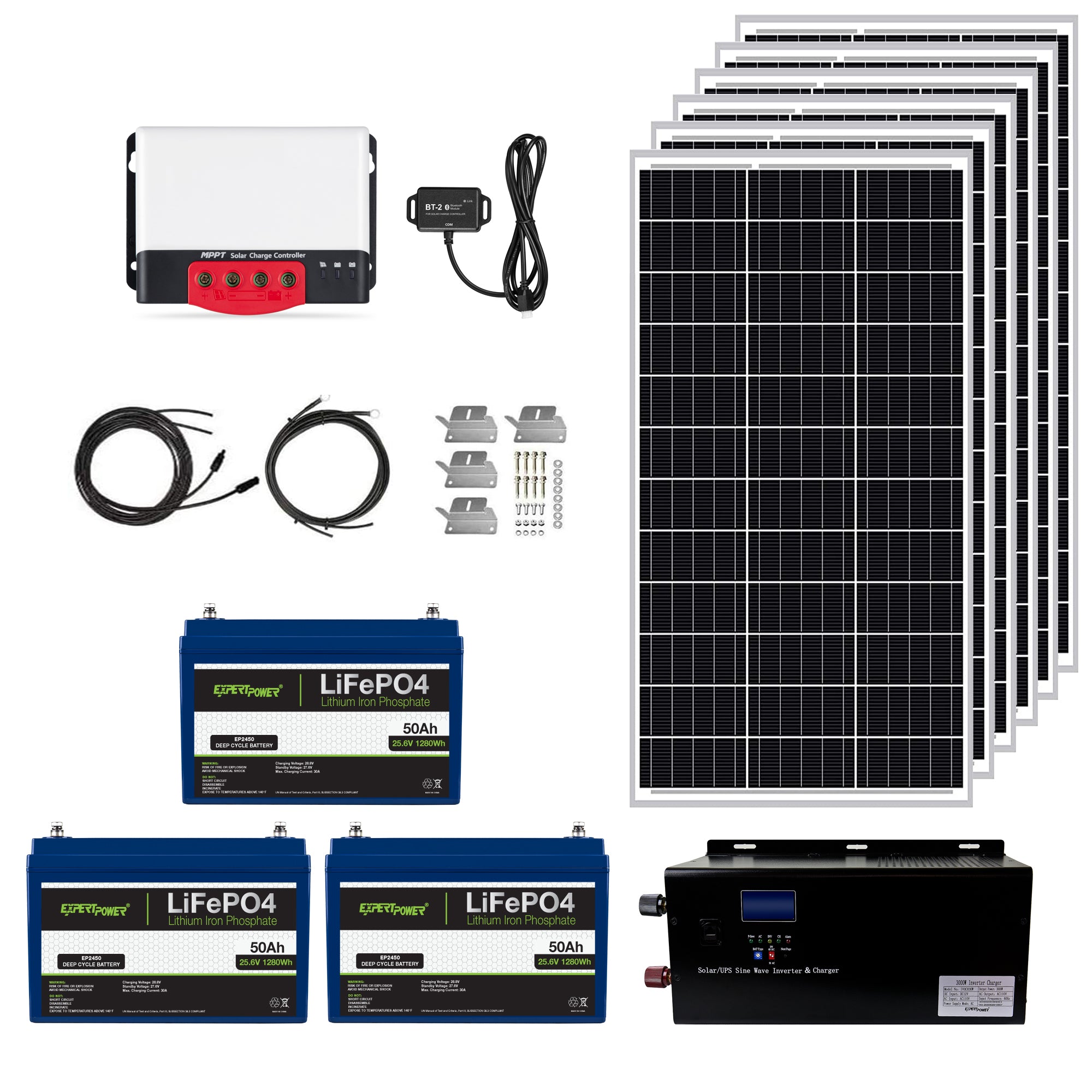 Solar Kit Collection - LiFePO4 | ExpertPower Direct