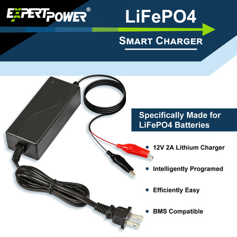 12V 2A Charger - EPC122 - ExpertPower Direct