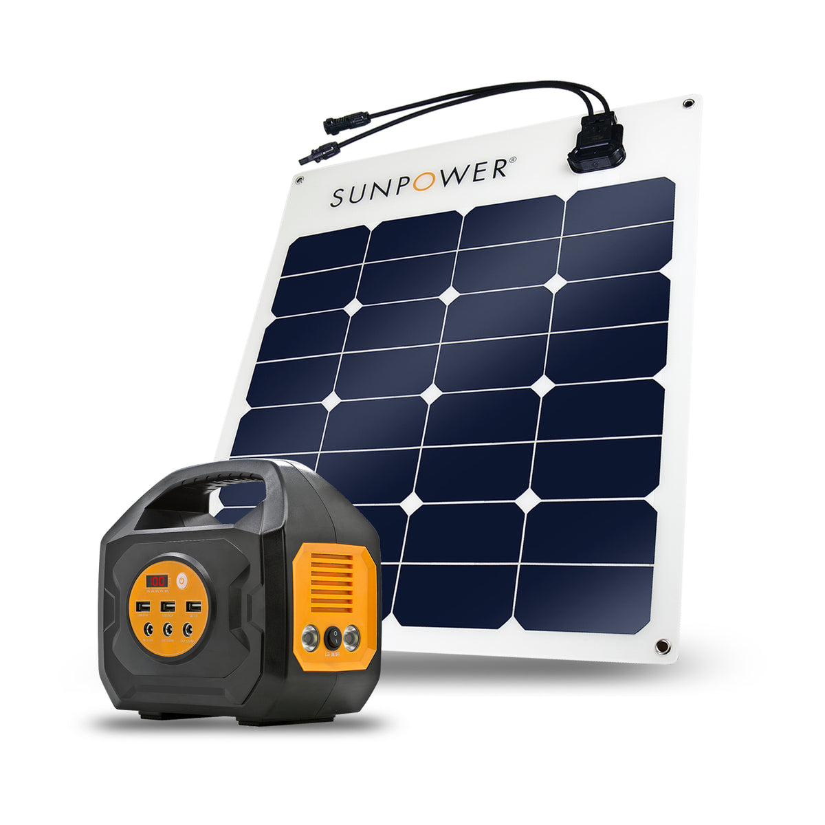 Kit Solar Furgoneta 50Wp 200 Wh/día