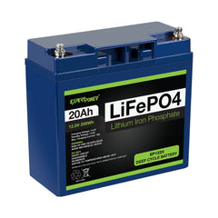 12V 20Ah LiFePO4 - EP1220 <p> [Open Box Item] - ExpertPower Direct